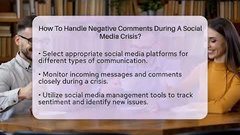 How To Handle Negative Comments During A Social Media Crisis? - Everyday-Networking