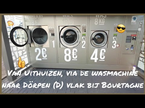 Van Uithuizen, via de wasmachines in Stadskanaal naar Dörpen (D) vlakbij Bourtagne //096NL