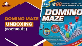 Domino Maze Unboxing Português