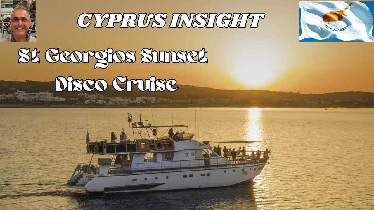 St Georgios 80s & 90s Sunset Disco Cruise Protaras Cyprus - Viewers Cruise.