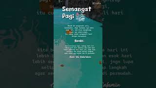 Assalamualaikum, selamat pagi, kata mutiara islami motivasi pagi hari