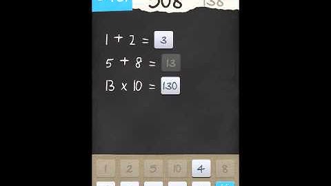 6 Numbers by Brainbow Level 138 Answer Guide