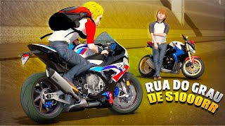 GTA V - VIDA DE CRIANÇA | ANDEI NA MINI BMW S1000 NA RUA DO GRAU. #12