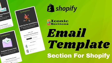 How to Set Up Email Templates on Iconic Sections App for Shopify