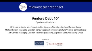 Venture Debt 101 with Signature Bank