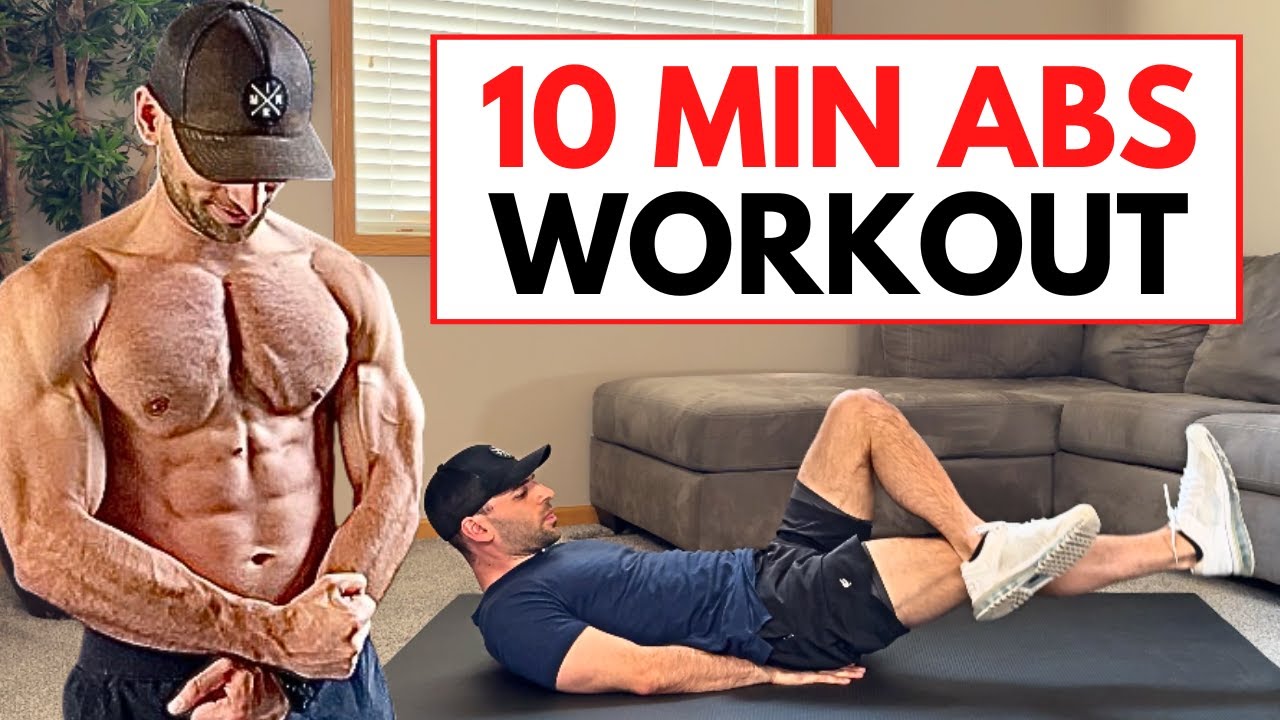 10 Min Killer Ab Workout for Six Pack Abs (No Equipment) - YouTube