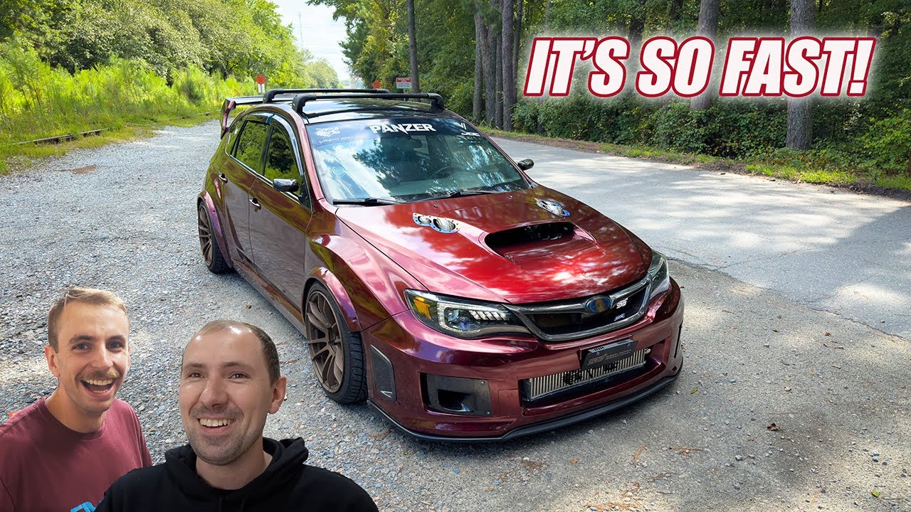 Street Tuning my Twin Turbo STi! (50PSI @ 10K RPM) - YouTube