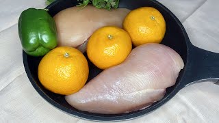 Orange Chicken MOST DELICIOUS | how to cook Orange Chicken | Manahil Food Secrets