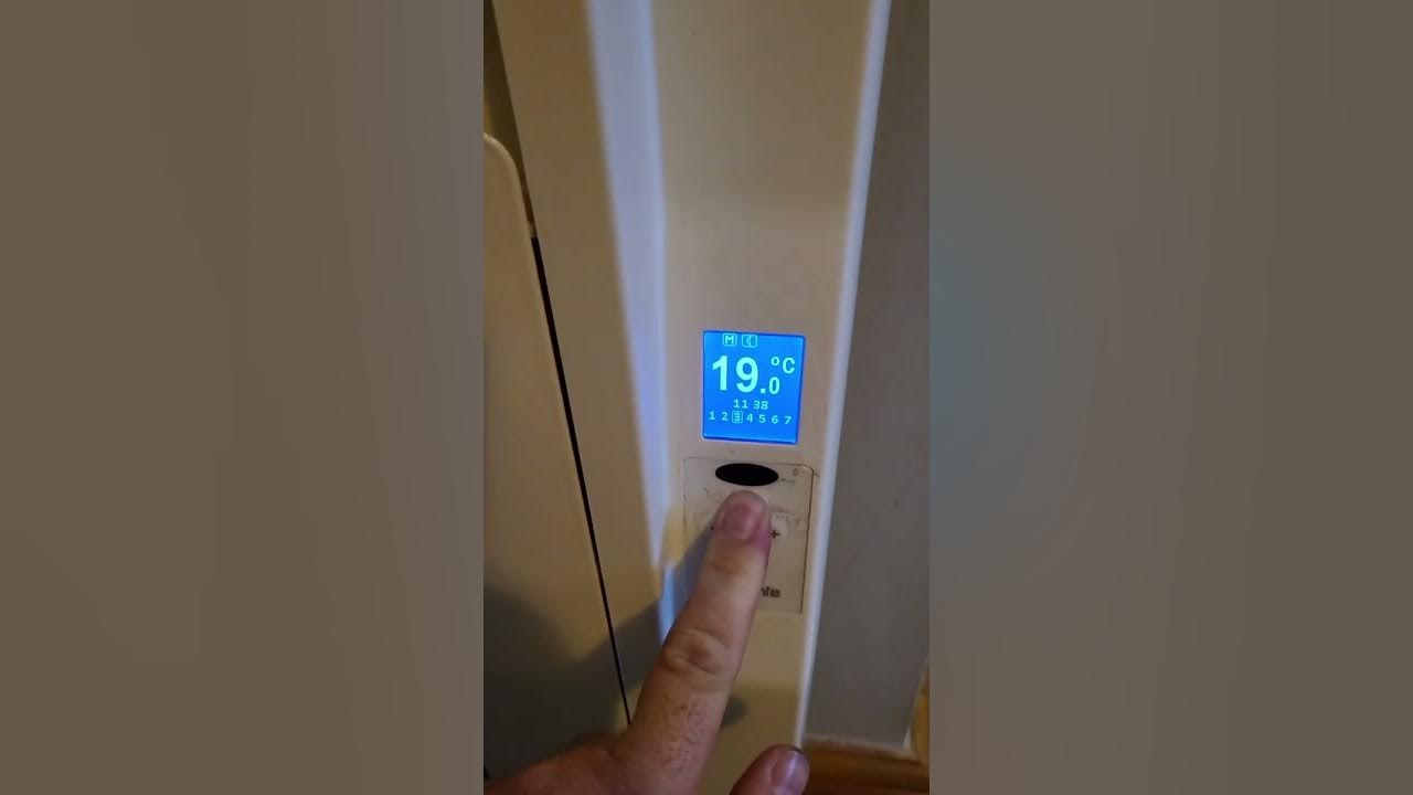 What to do when a Rointe radiator is cold. YouTube