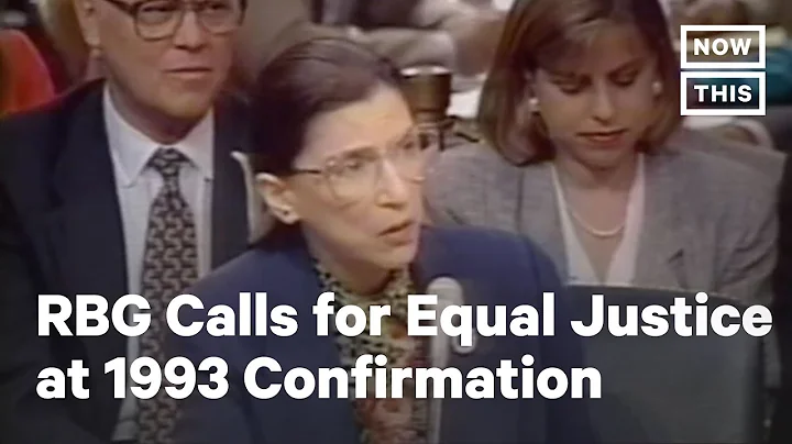 Ruth Bader Ginsburg Calls for Equal Justice at her...