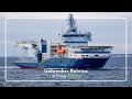 Icebreaker botnica arrival to tallinn