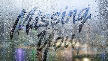 Photoshop Tutorial: Rain Text!  How to Write on a Foggy, Rainy Windowpane.