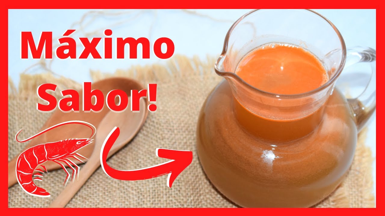 FUMET DE GAMBAS 🦐  NO TIRES las cabezas de Gambas, Langostinos o Camarones!
