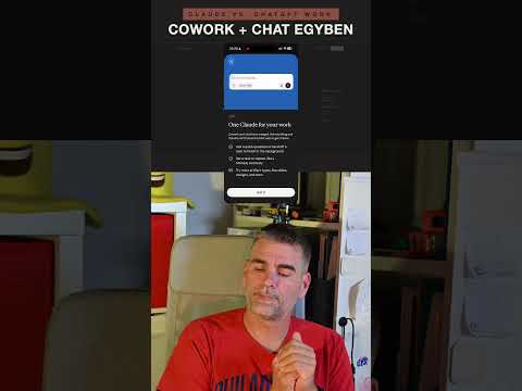 Összeolvad a Cowork és a Chat #shorts #short #mesterségesintelligencia #smartphone #ai
