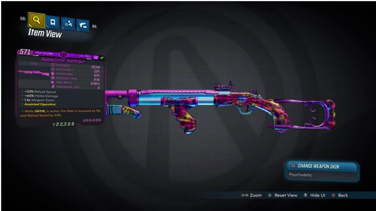 Borderlands 3 Zane broken shotgun! YouTube