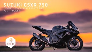 Suzuki GSXR 750 ultimate track/road project - Episode 1 - Exhaust Installation - Knox Armour