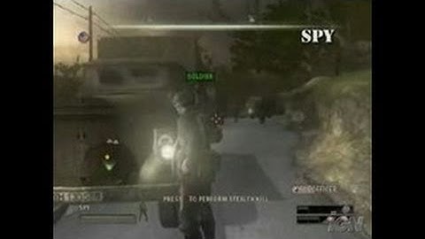 Commandos Strike Force PlayStation 2 Gameplay - Team Tactics