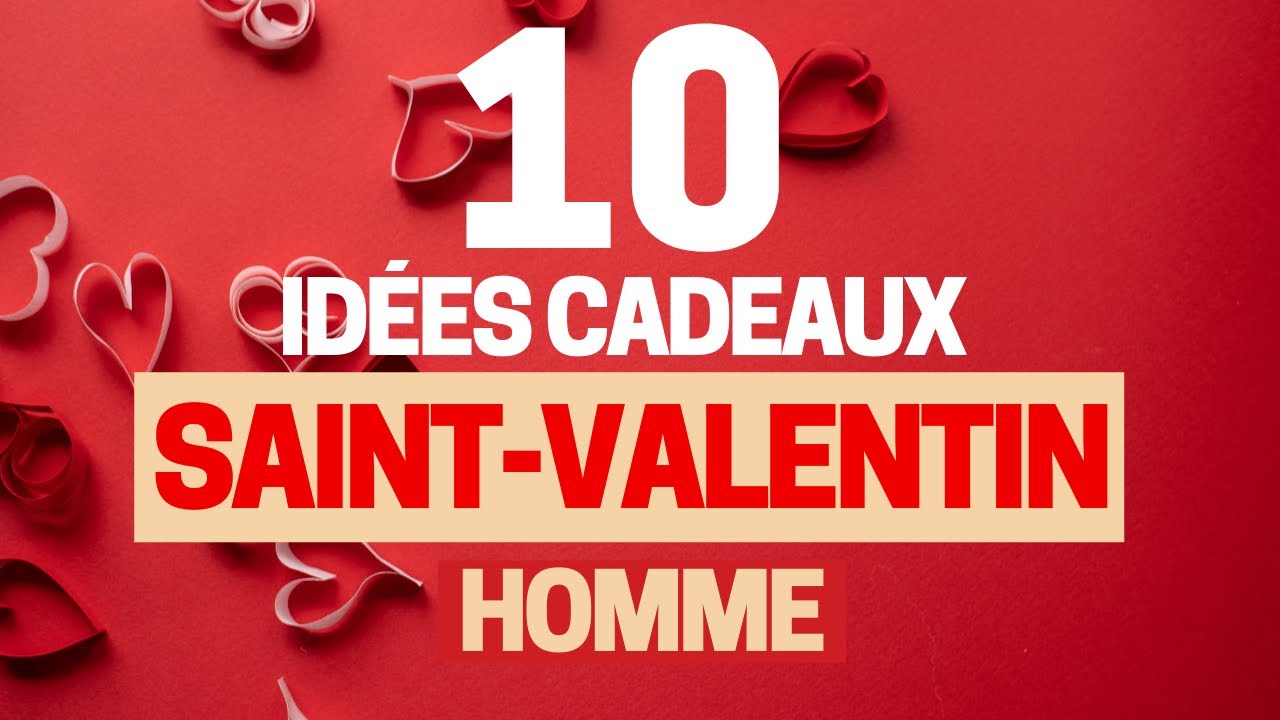 15 idées cadeau St valentin homme
