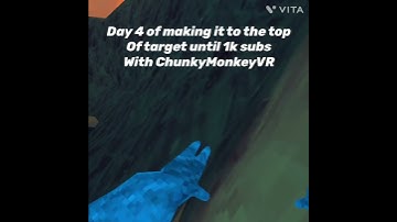 Day 4 of making it to the top of target until 1k subs (with @officialchunkymonkeyvr ) #gorillatag