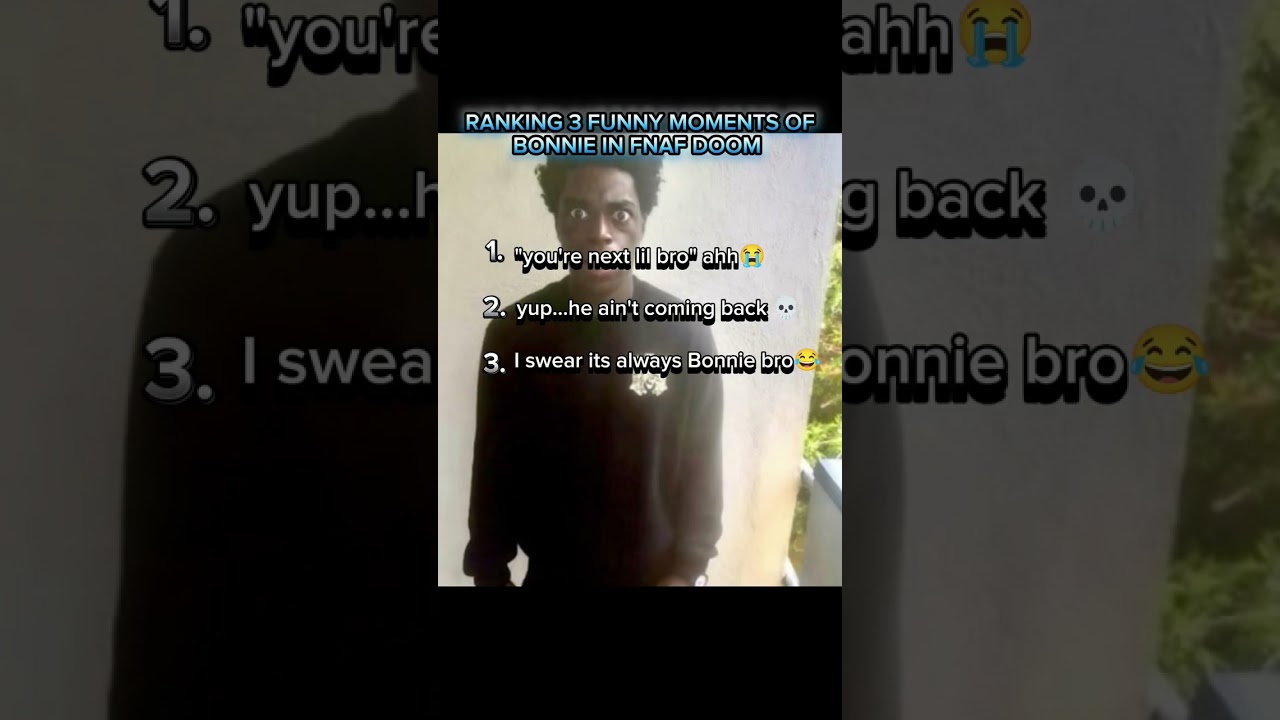 RO-CLIPS | RANKING 3 FUNNY MOMENTS OF BONNIE IN FNAF DOOM 💀  