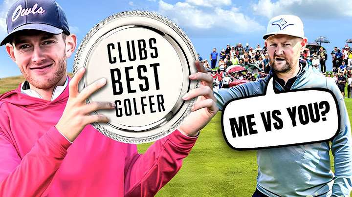 I Challenged The Best Golfer at My Club?