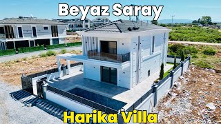 Beyaz Saray Satışta Didim Merkezde Harika Villa 4+1 Ayrı Mutfak E-656