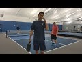 SWITCH-HANDER VS TABLE TENNIS CHAMP! 4.5 Pickleball Game at The HOP in Leland, NC