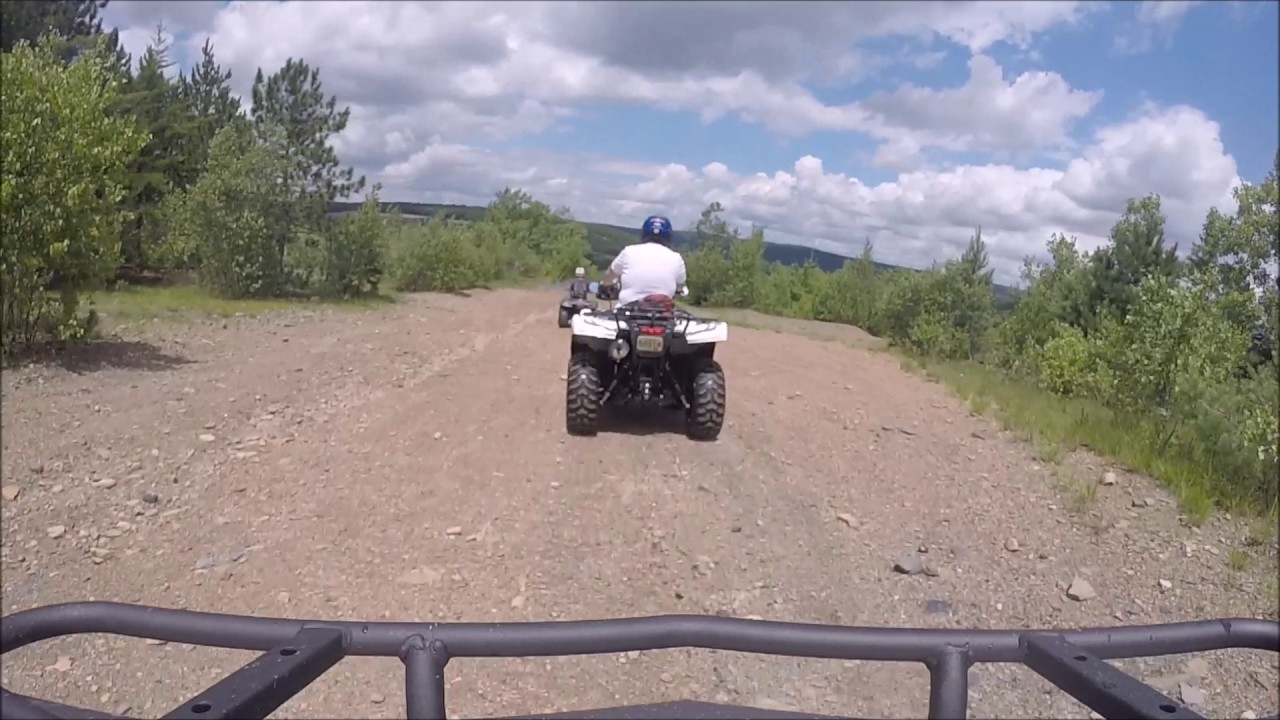 ATV Jim Thorpe trail ride July 2017 YouTube