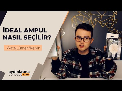 Video: Armatür türleri. Doğru lamba nasıl seçilir?