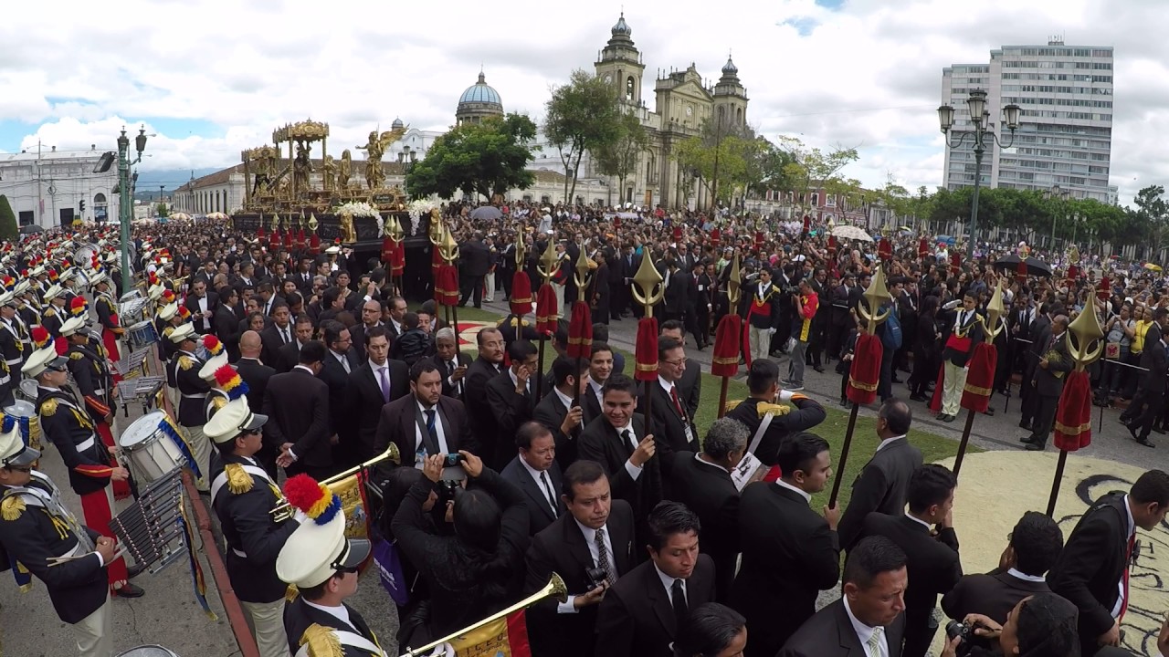 Procesión - 300 años de Consagración Jesus de la Merced. Parque Central