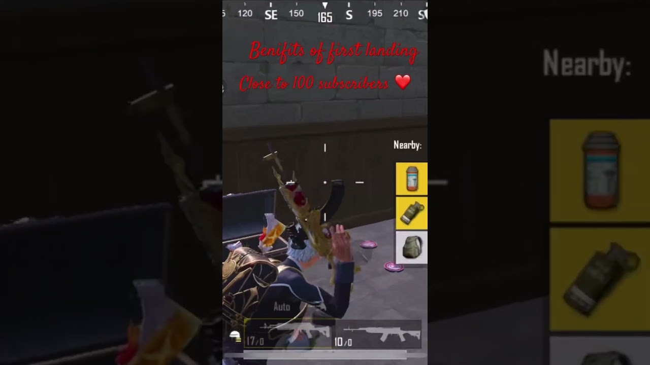 Benifts of first landing 