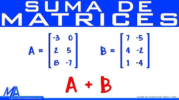 Suma de matrices