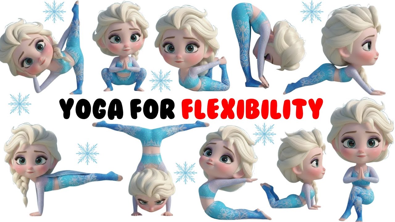 Простая йога лежа для детей ✨ Идеально подходит для развития гибкости и расслабления