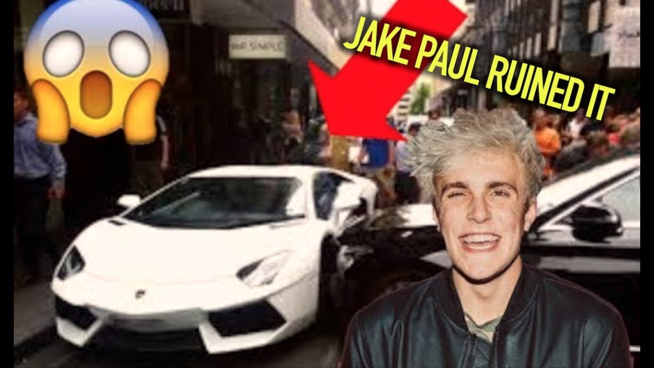 JAKE PAUL DESTROYED HIS LAMBORGHINI - YouTube