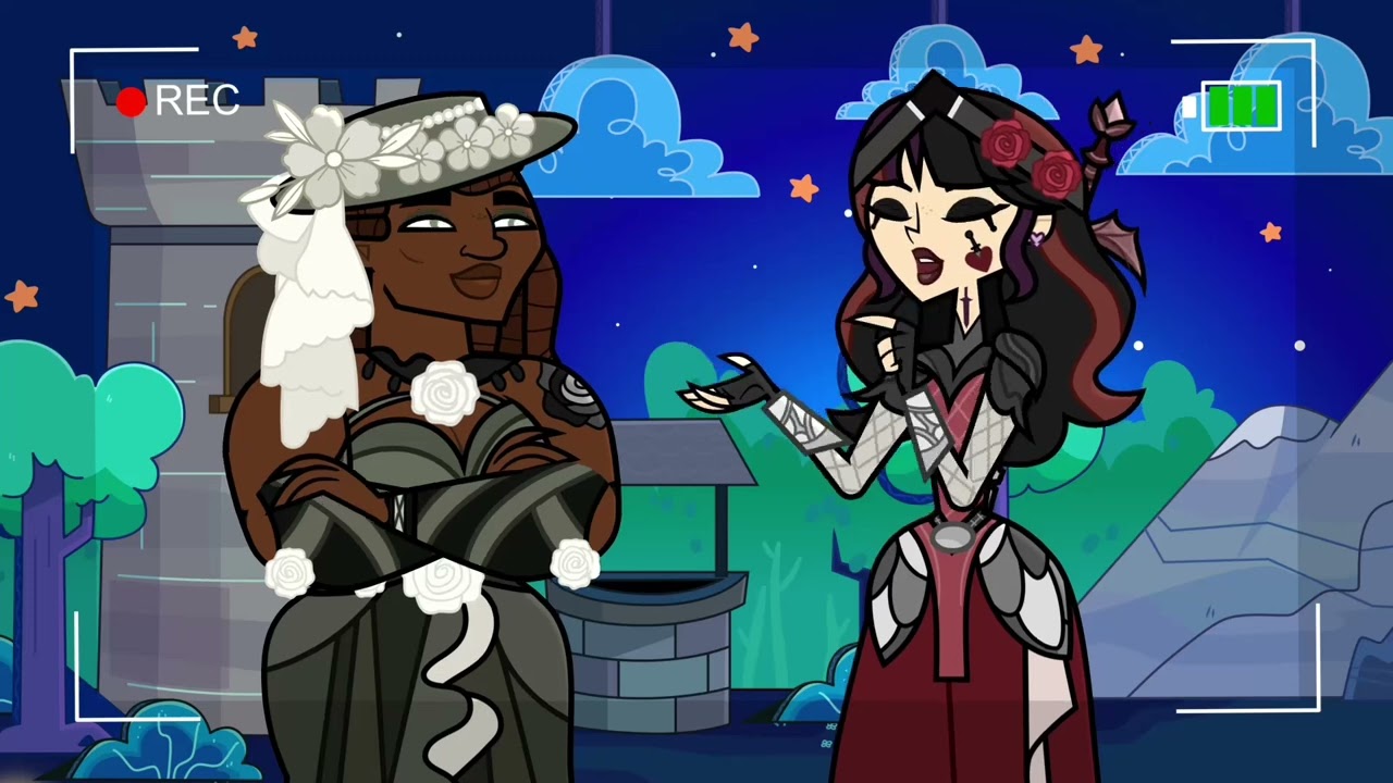 anarissa double outfit greeting from disventure camp