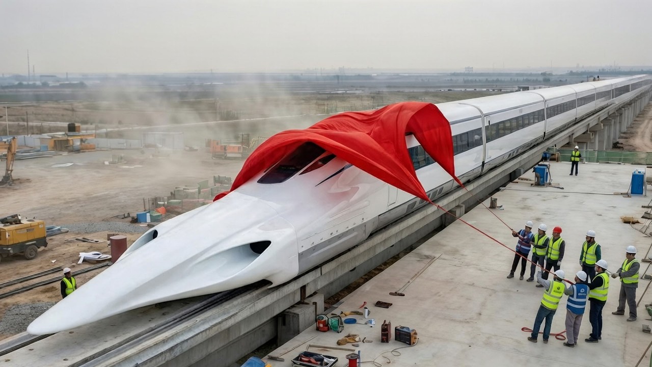 ¡China ACTIVA el Tren Maglev de 1,000 km/h! 😱 El Fin de los Aviones Cortos Ha Comenzado