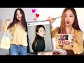 레드벨벳 예리가 보내준 선물🍓+짜파구리랑 스테이크 먹방 | Red Velvet Yeri sent me a gift box! +Jjapaguri and steak mukbang