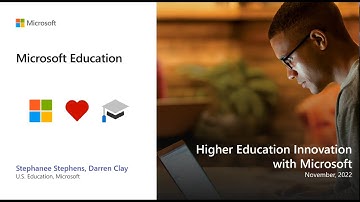 LMS + MSFT integration for Higher Education   Microsoft in Higher Education Conference 2022