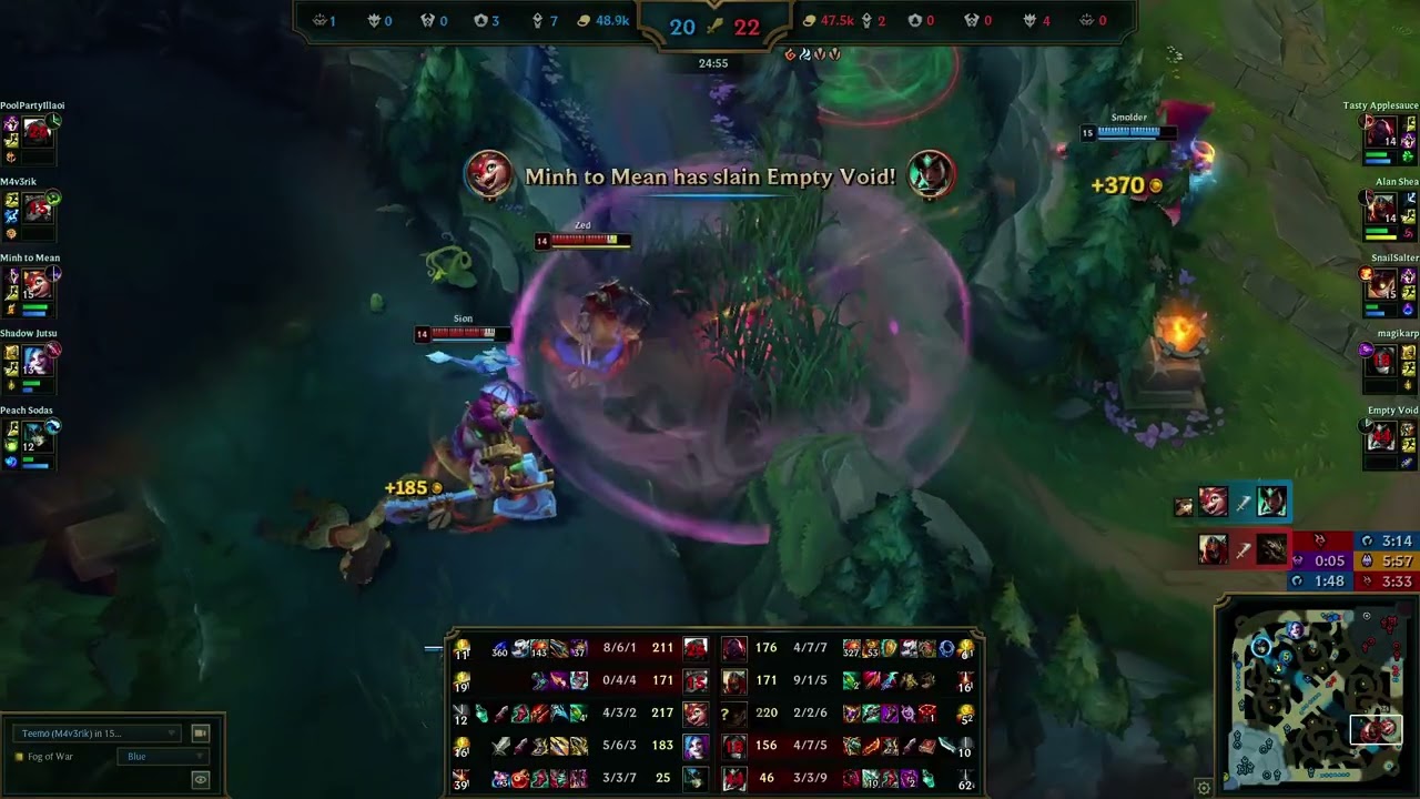 Teemo assist vs Karma