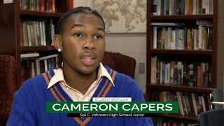 Student Spotlight:  Cameron Capers, Johnson High School