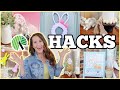 Brilliant Dollar Tree Spring HACKS! Last Minute Easter DIYs