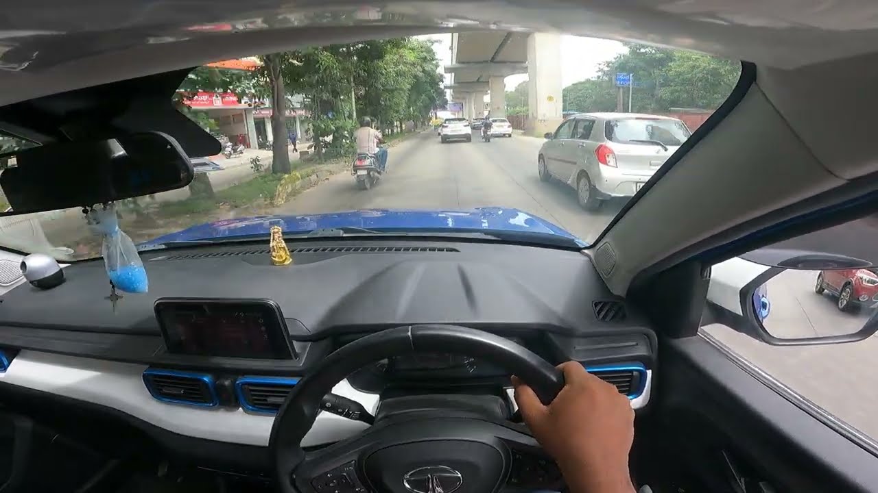 🚗 Tata Punch Morning Office Drive | Bangalore City Roads | Silent Rush to Work 🏙️ Part-3