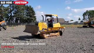 2015 John Deere 550K LGP Crawler Dozer