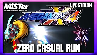 MiSTer FPGA: Megaman X4 (Zero Casual Run)