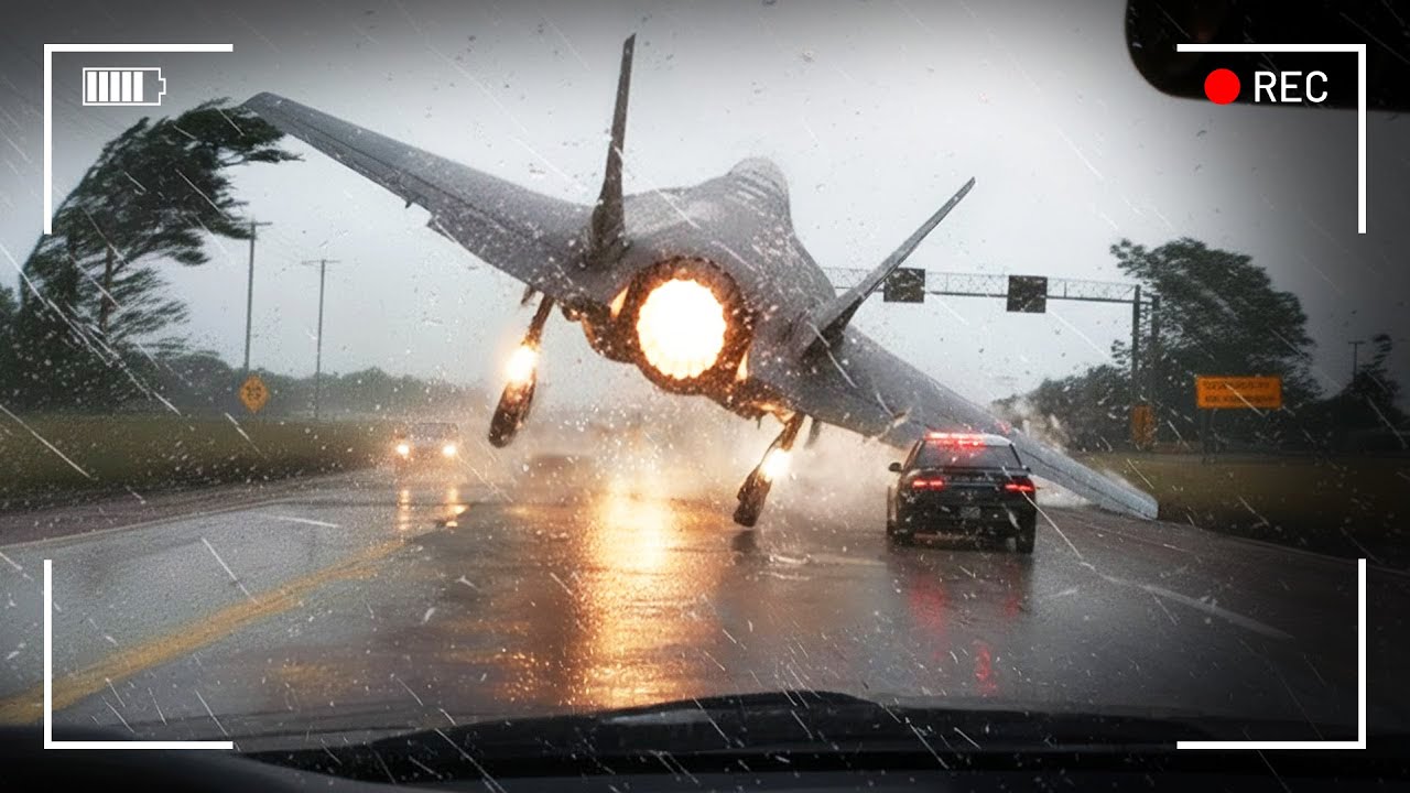 كاميرا الطائرة تكشف ما لا يُصدق… طيار بمهارات خارقة ينقذ الموقف!