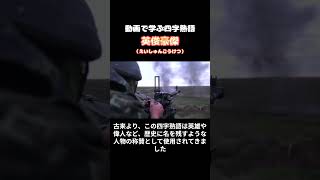 【高齢者向け】座右の銘にも!意味や字面がかっこいい四字熟語まとめ