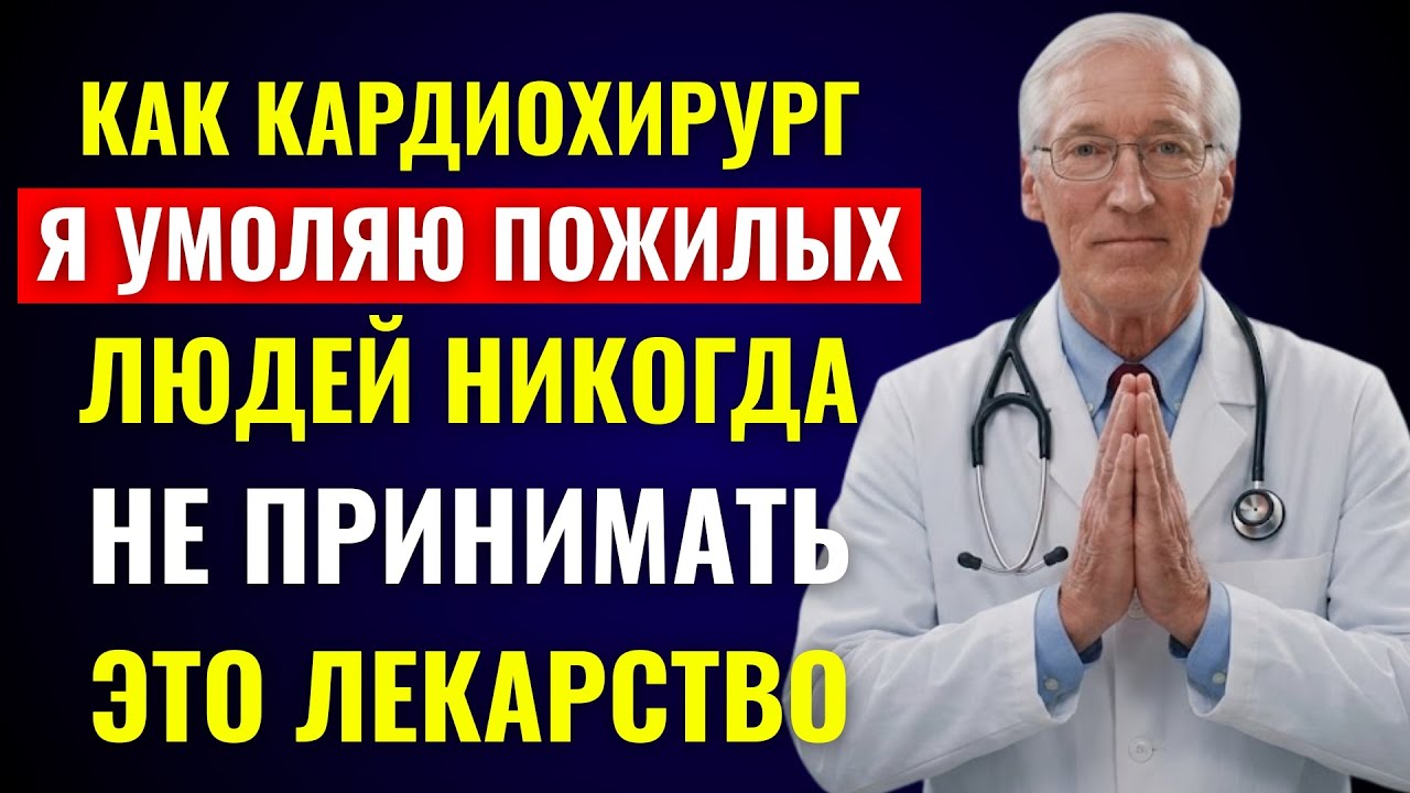 Кардиохирург предупреждает: ЭТО лекарство разрушает сердца пожилых людей