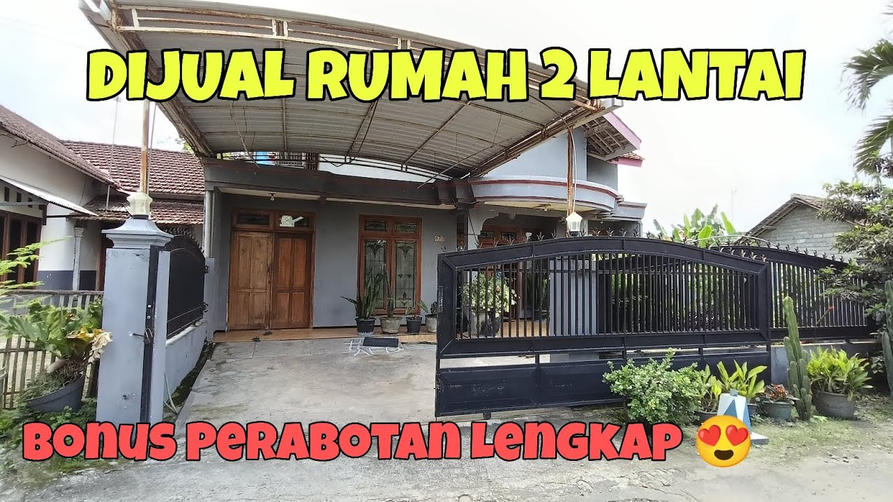 Rumah 2 Lantai Bonus Perabotan Dijual 