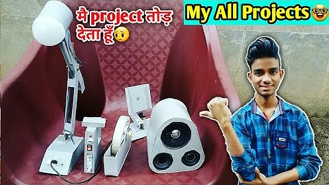My All Projects🤓 | New project ideas | summer experiment | Ak technical amrit || Goawin