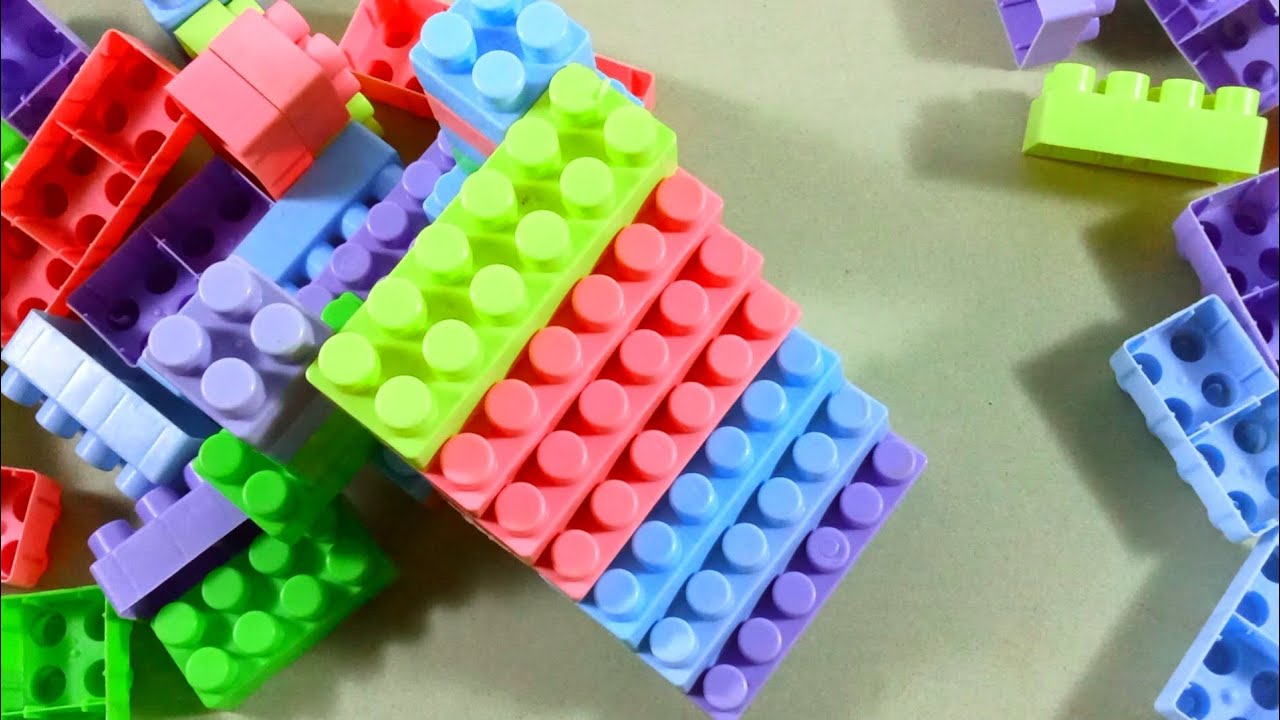 Satisfying DIY Ladder Block | ASMR Lego Toys Collection | Ladder Building Blocks Relaxing Video. 